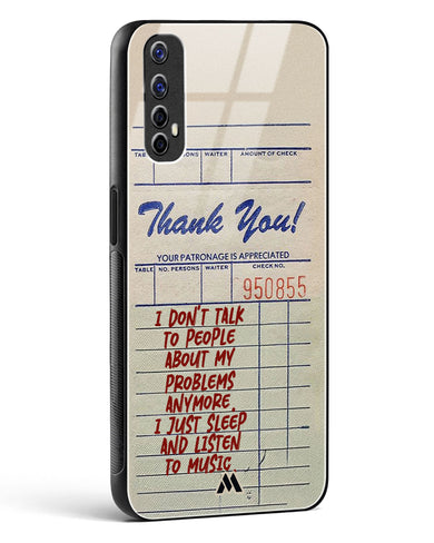 Dont Talk to People Glass Case Phone Cover (Realme)