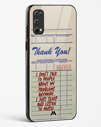 Dont Talk to People Glass Case Phone Cover (Realme)