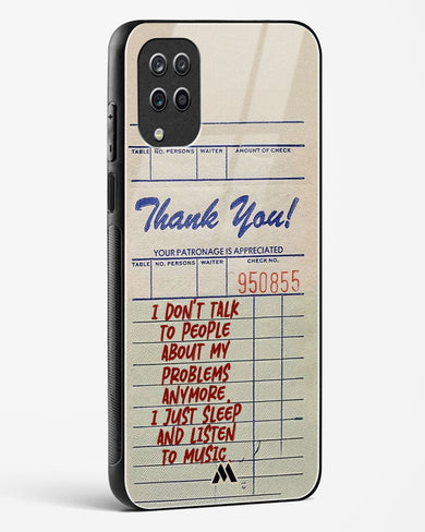 Dont Talk to People Glass Case Phone Cover (Samsung)