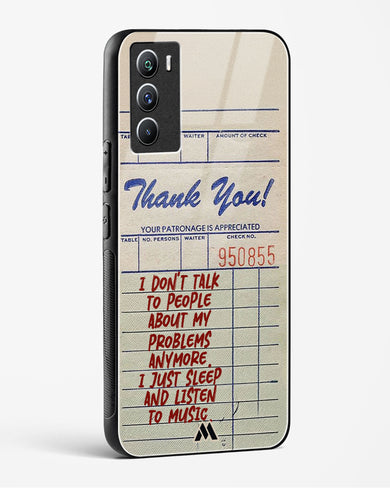 Dont Talk to People Glass Case Phone Cover (Vivo)