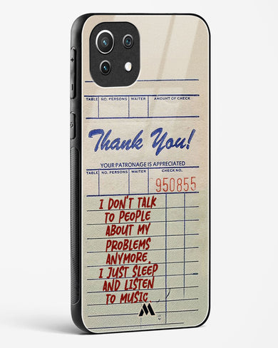 Dont Talk to People Glass Case Phone Cover (Xiaomi)