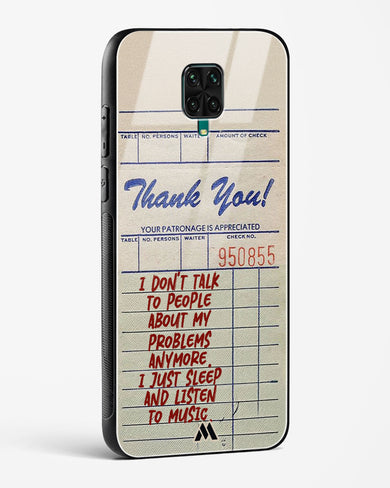 Dont Talk to People Glass Case Phone Cover (Xiaomi)