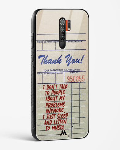 Dont Talk to People Glass Case Phone Cover (Xiaomi)