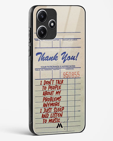 Dont Talk to People Glass Case Phone Cover (Xiaomi)