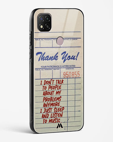 Dont Talk to People Glass Case Phone Cover (Xiaomi)