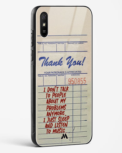 Dont Talk to People Glass Case Phone Cover (Xiaomi)