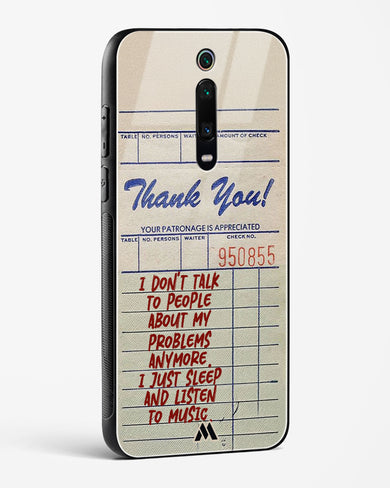 Dont Talk to People Glass Case Phone Cover (Xiaomi)