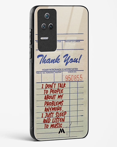 Dont Talk to People Glass Case Phone Cover (Xiaomi)