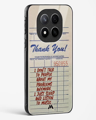 Dont Talk to People Glass Case Phone Cover (Xiaomi)