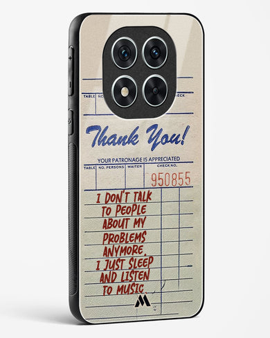 Dont Talk to People Glass Case Phone Cover (Xiaomi)