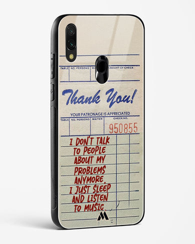 Dont Talk to People Glass Case Phone Cover (Xiaomi)