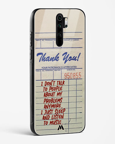 Dont Talk to People Glass Case Phone Cover (Xiaomi)