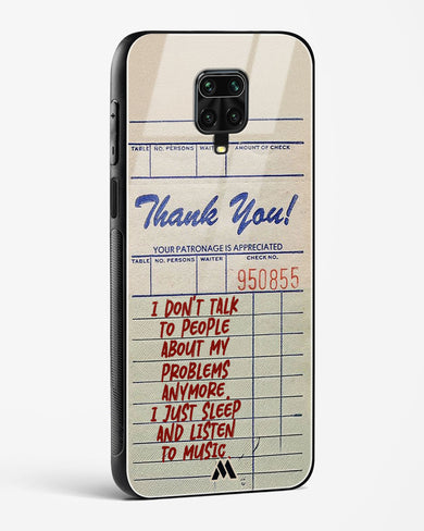 Dont Talk to People Glass Case Phone Cover (Xiaomi)