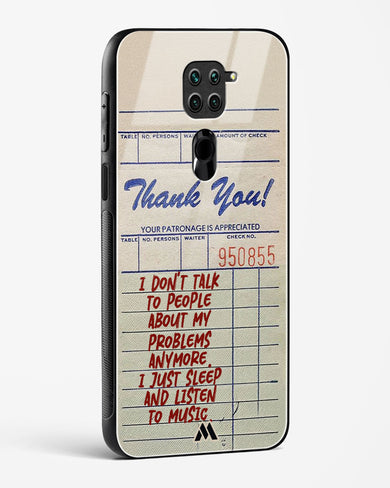 Dont Talk to People Glass Case Phone Cover (Xiaomi)