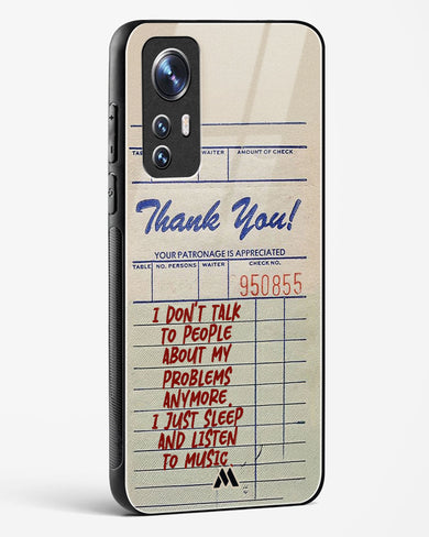 Dont Talk to People Glass Case Phone Cover (Xiaomi)