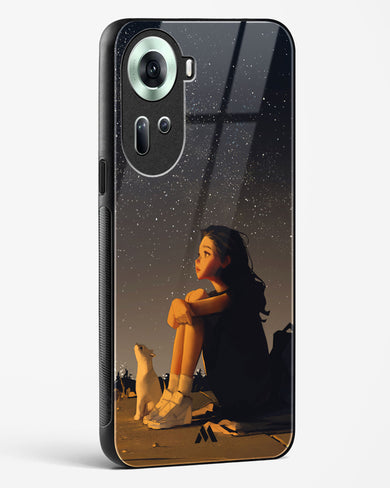 Starry Starry Sky Glass Case Phone Cover (Oppo)