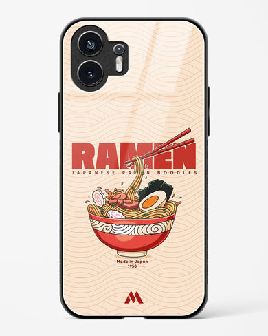 Ramen Lover Glass Case Phone Cover (Nothing)