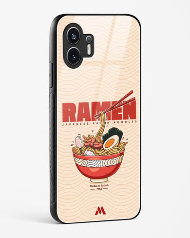 Ramen Lover Glass Case Phone Cover (Nothing)