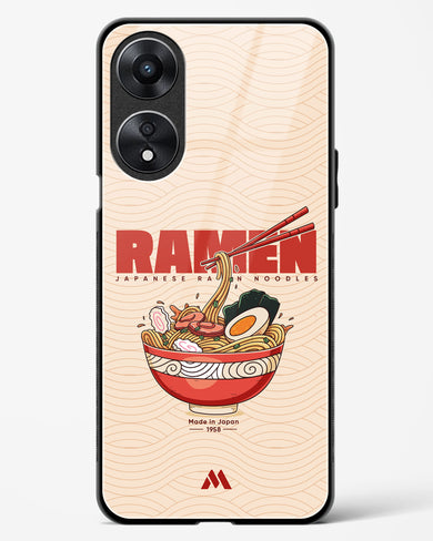 Ramen Lover Glass Case Phone Cover (Oppo)