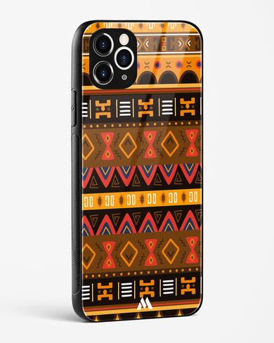 Aztec Array Glass Case Phone Cover (Apple)