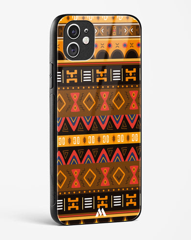 Aztec Array Glass Case Phone Cover (Apple)