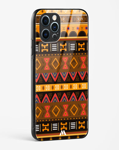 Aztec Array Glass Case Phone Cover (Apple)