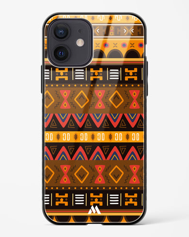 Aztec Array Glass Case Phone Cover (Apple)