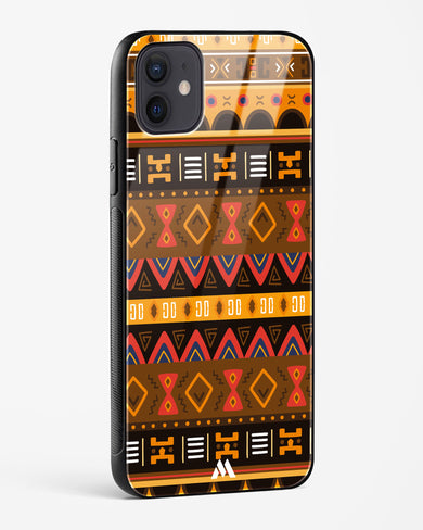 Aztec Array Glass Case Phone Cover (Apple)