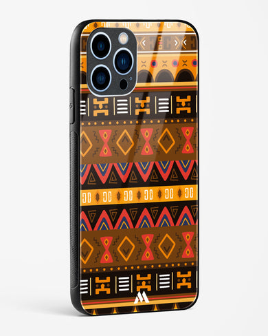 Aztec Array Glass Case Phone Cover (Apple)