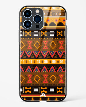 Aztec Array Glass Case Phone Cover (Apple)