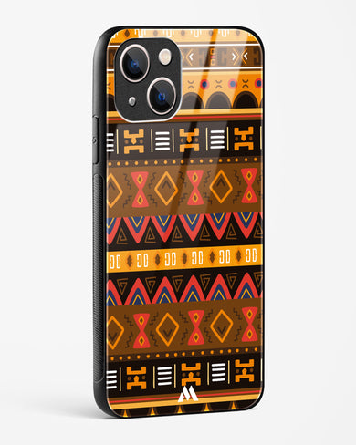 Aztec Array Glass Case Phone Cover (Apple)