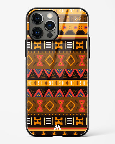 Aztec Array Glass Case Phone Cover (Apple)