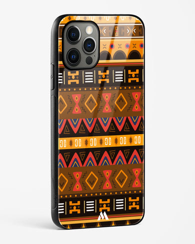 Aztec Array Glass Case Phone Cover (Apple)