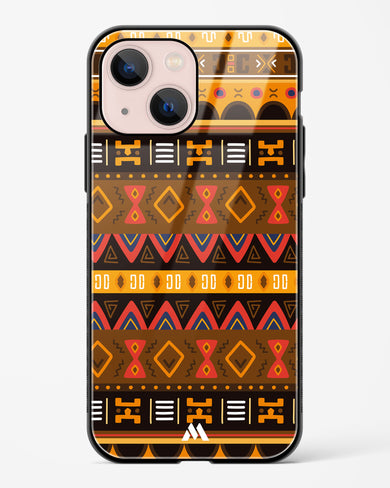 Aztec Array Glass Case Phone Cover (Apple)