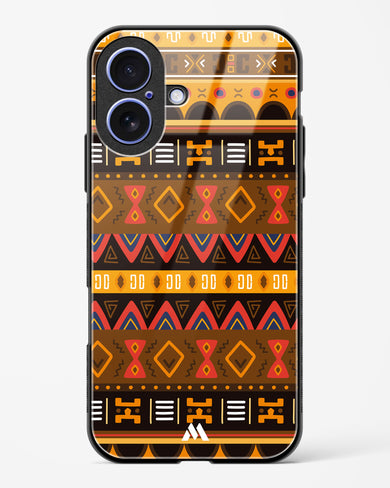 Aztec Array Glass Case Phone Cover (Apple)