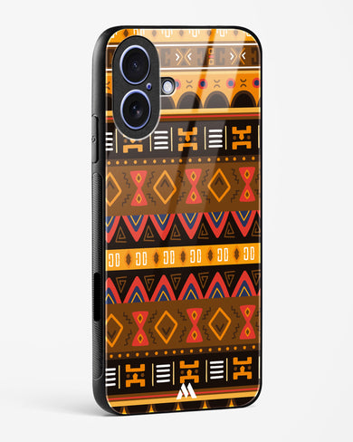 Aztec Array Glass Case Phone Cover (Apple)