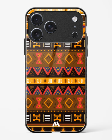 Aztec Array Glass Case Phone Cover (Apple)