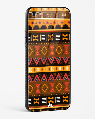 Aztec Array Glass Case Phone Cover (Apple)