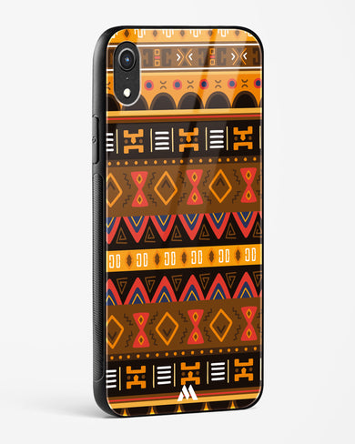 Aztec Array Glass Case Phone Cover (Apple)