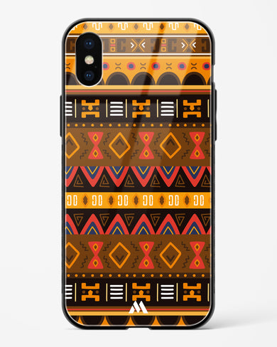 Aztec Array Glass Case Phone Cover (Apple)