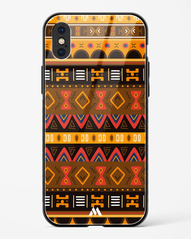 Aztec Array Glass Case Phone Cover (Apple)