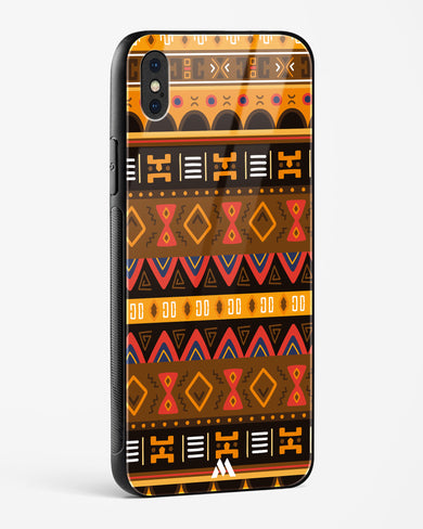 Aztec Array Glass Case Phone Cover (Apple)