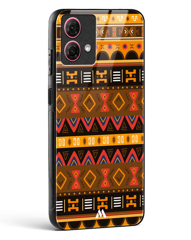 Aztec Array Glass Case Phone Cover (Motorola)