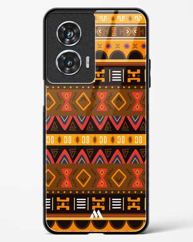 Aztec Array Glass Case Phone Cover (Motorola)