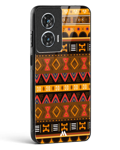 Aztec Array Glass Case Phone Cover (Motorola)