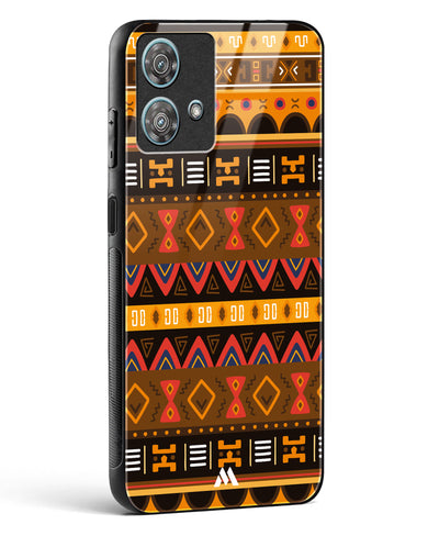 Aztec Array Glass Case Phone Cover (Motorola)