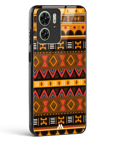 Aztec Array Glass Case Phone Cover (Motorola)