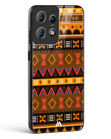 Aztec Array Glass Case Phone Cover (Motorola)