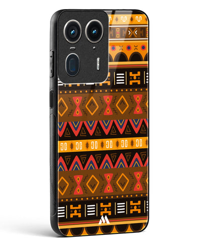 Aztec Array Glass Case Phone Cover (Motorola)