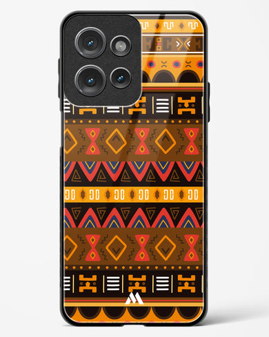 Aztec Array Glass Case Phone Cover (Motorola)